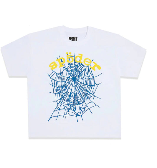 SP5DER Heavyweight Legacy Tee White