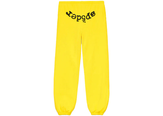 SP5DER Legacy Sweatpants Yellow