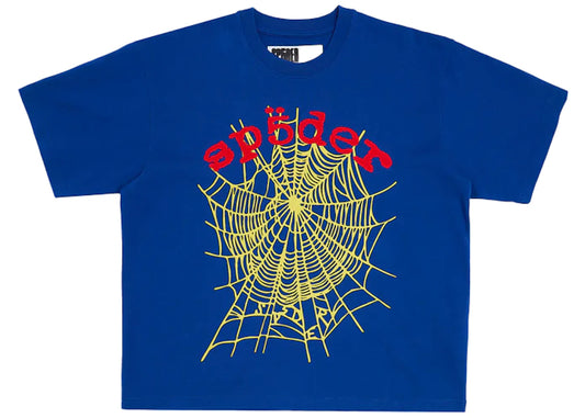 Sp5der Heavyweight Legacy Tee Navy
