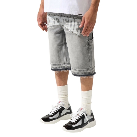 SERENEDE Atelier Denim Shorts Grey