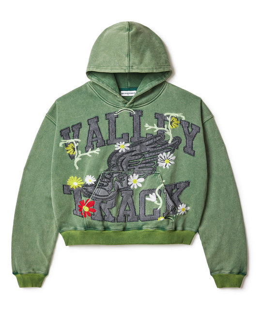 VALE Jade Garden Pullover Hoodie Green