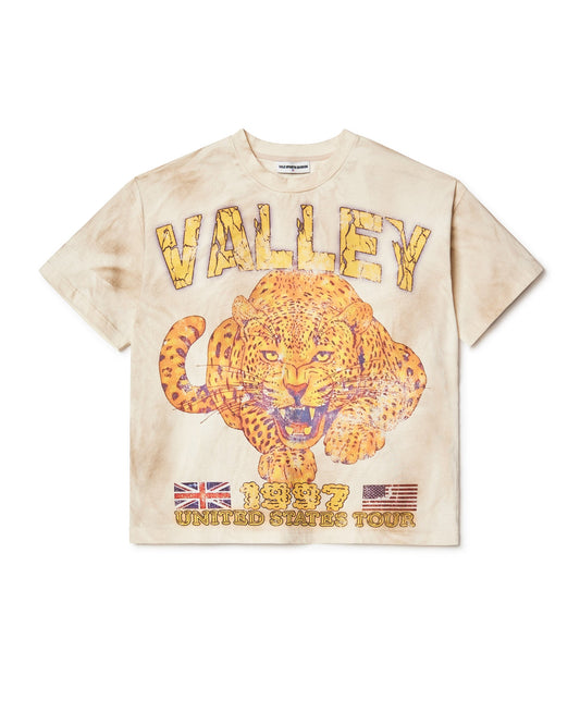 VALE Flag Cheetah Tee Cream