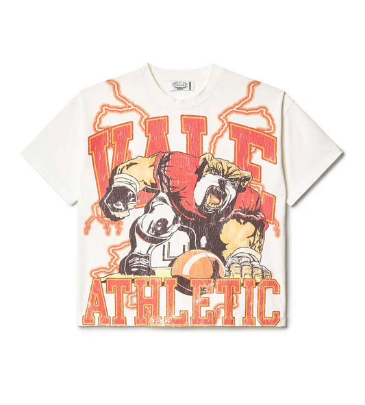 VALE Bulldog Athletic Tee White