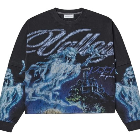 VALE Casper Ghost Longsleeve Tee Black