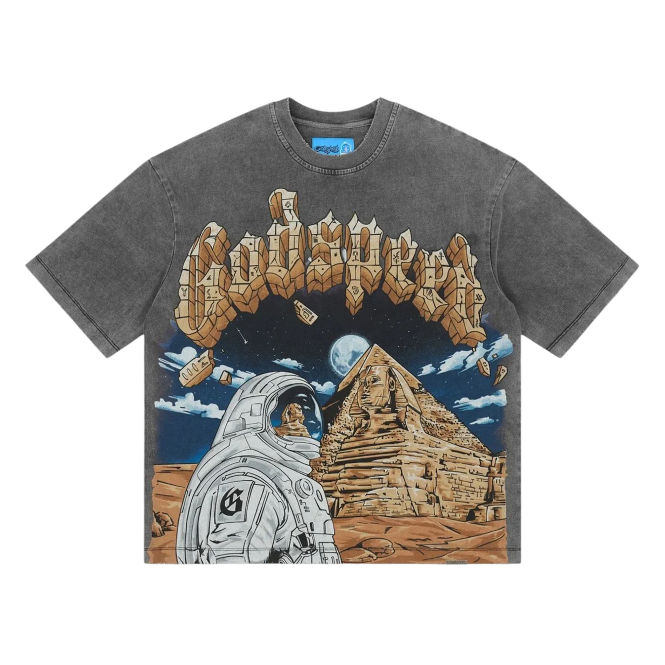 Godspeed Next Gen Sphinx Guardian Tee Washed Grey