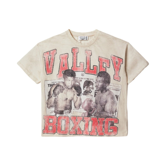 VALE Red Boxing Tee Cream