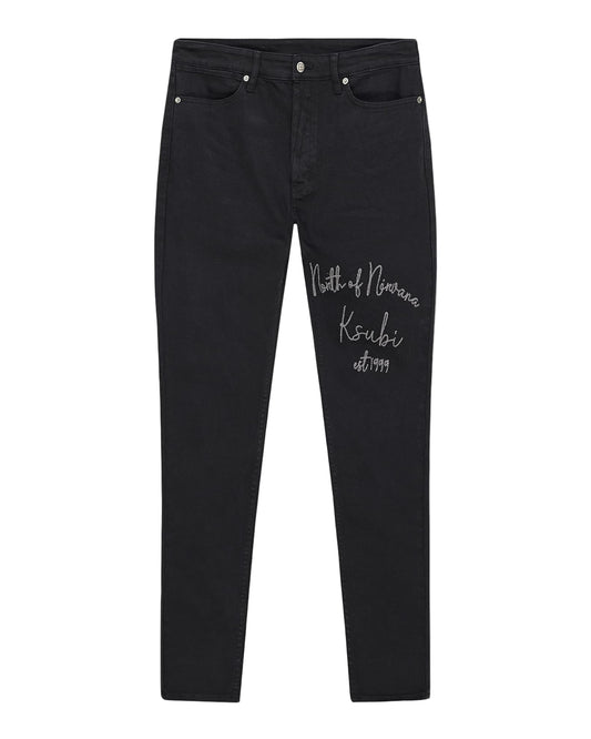 Ksubi Van Winkle North Of Nirvana Black Jeans