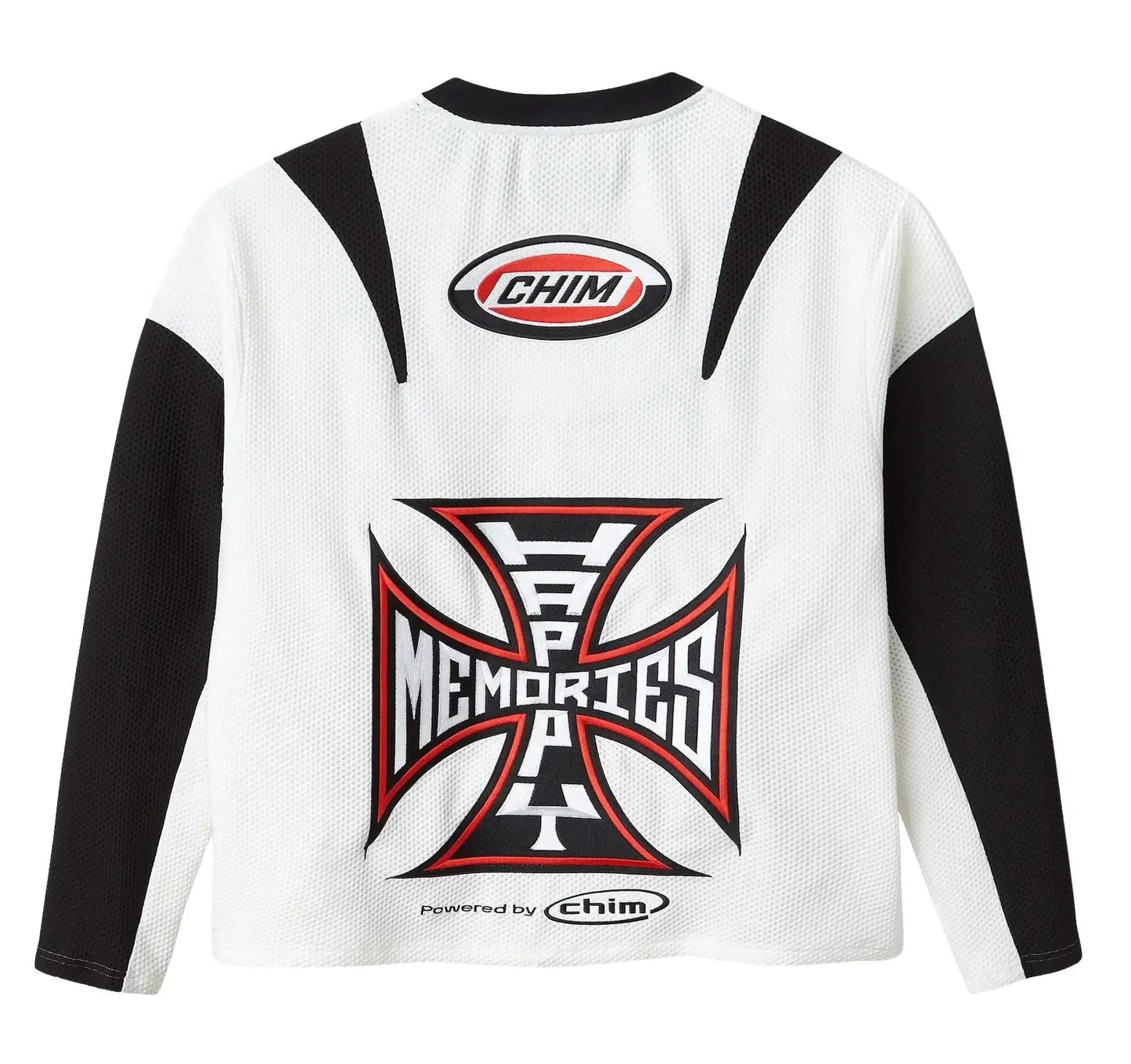 Happy Memories Don't Die Moteaux Jersey White