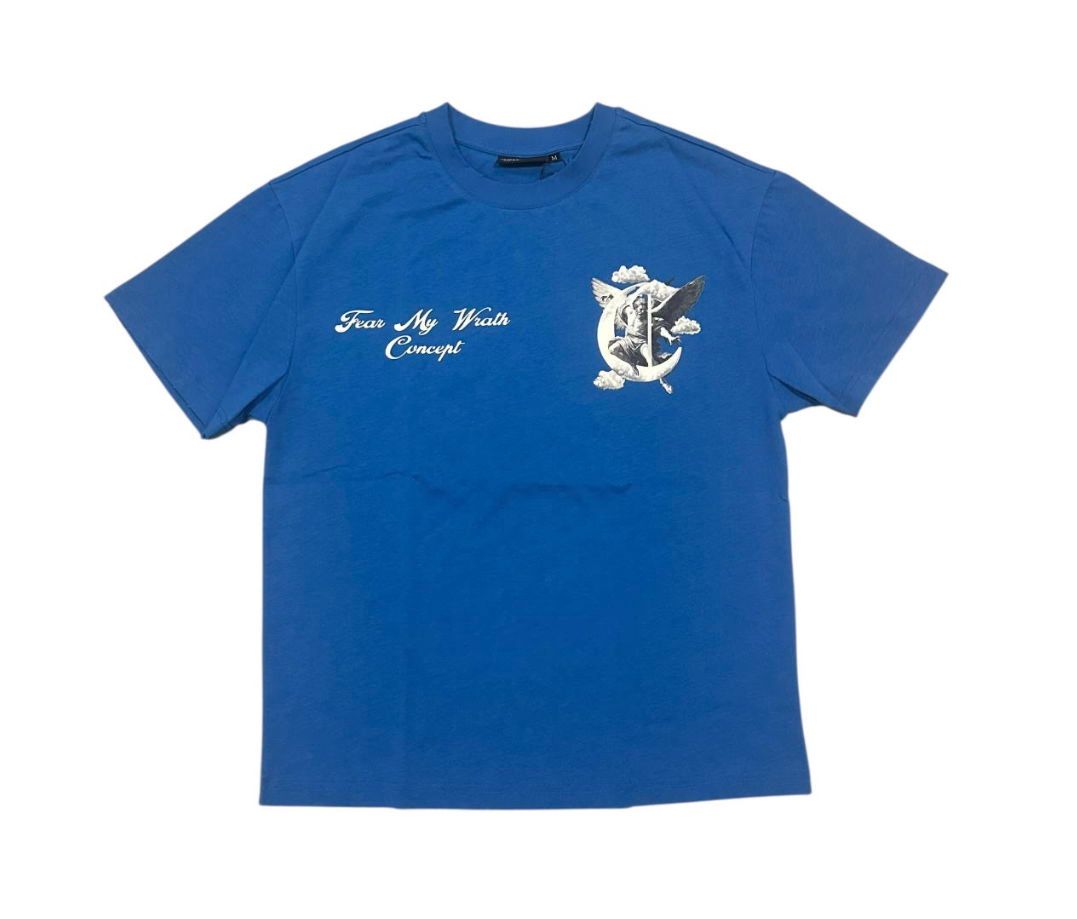 Concept LA Fear My Wrath Tee Royal Blue