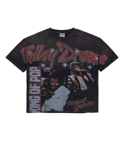 VALE Michael Jackson Billie Tee Black