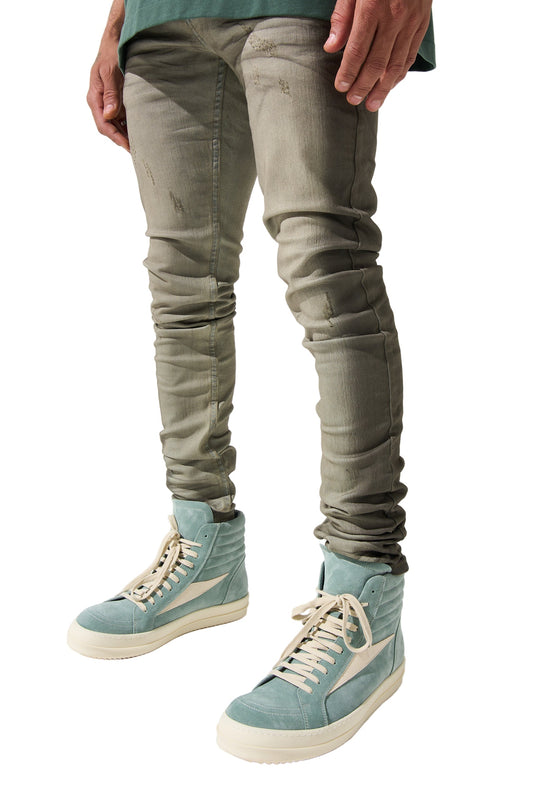 SERENEDE Zinc Fitted Jeans