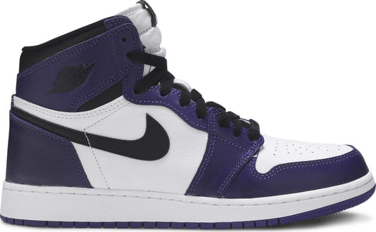 Jordan 1 Retro High Court Purple White (GS)