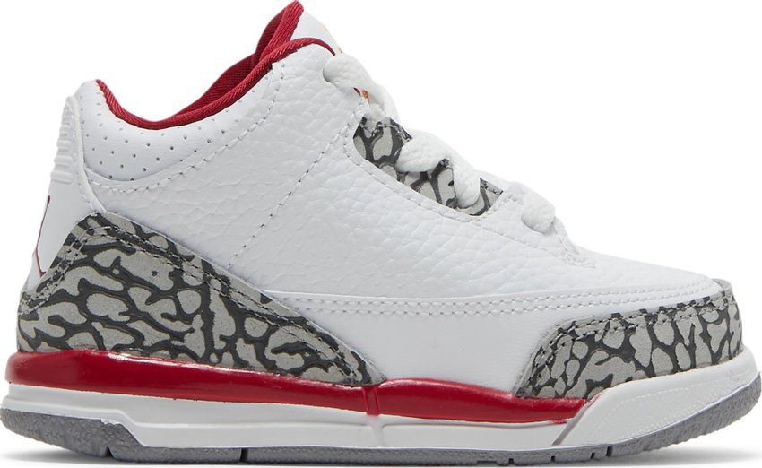 Jordan 3 Retro Cardinal (TD)